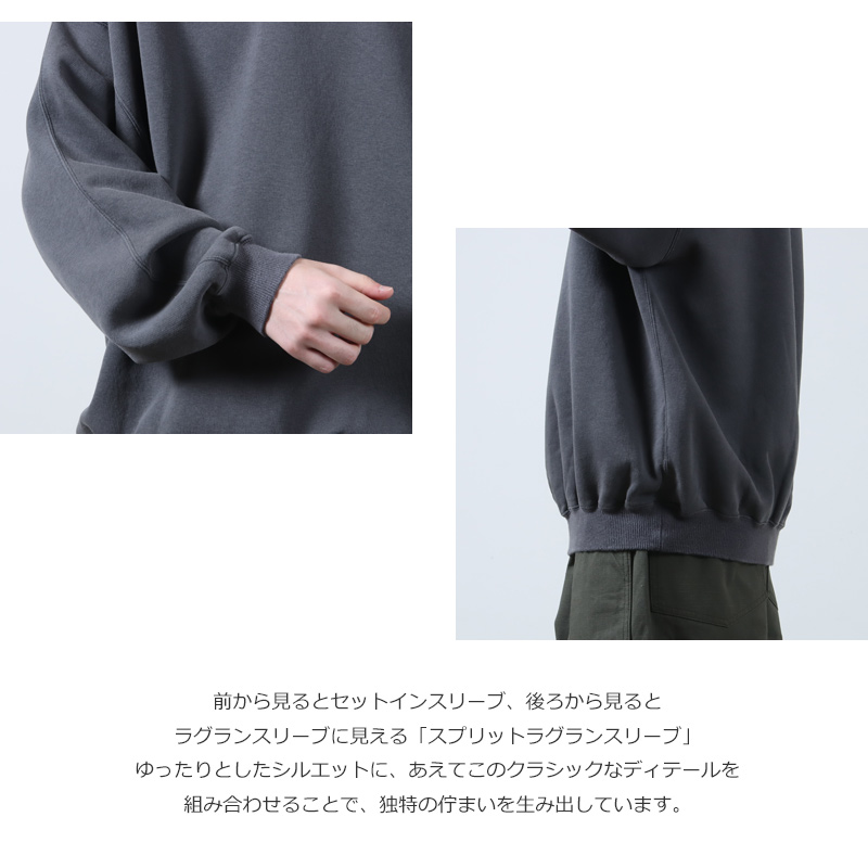 SEDAN ALL-PURPOSE(󥪡ѡѥ) Split Raglan Sleeve Sweatshirts