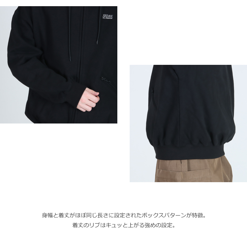 SEDAN ALL-PURPOSE(󥪡ѡѥ) OG Logo Full Zip Hoodie