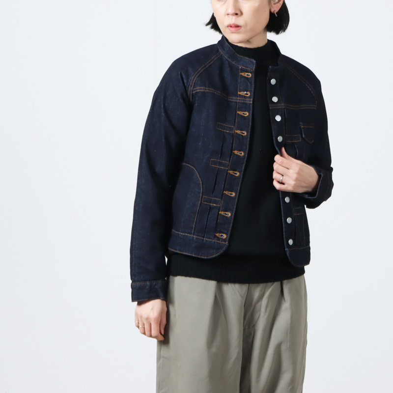 サイズは38ですsi-si-si スースースー BASIC DENIM JACKET - Gジャン