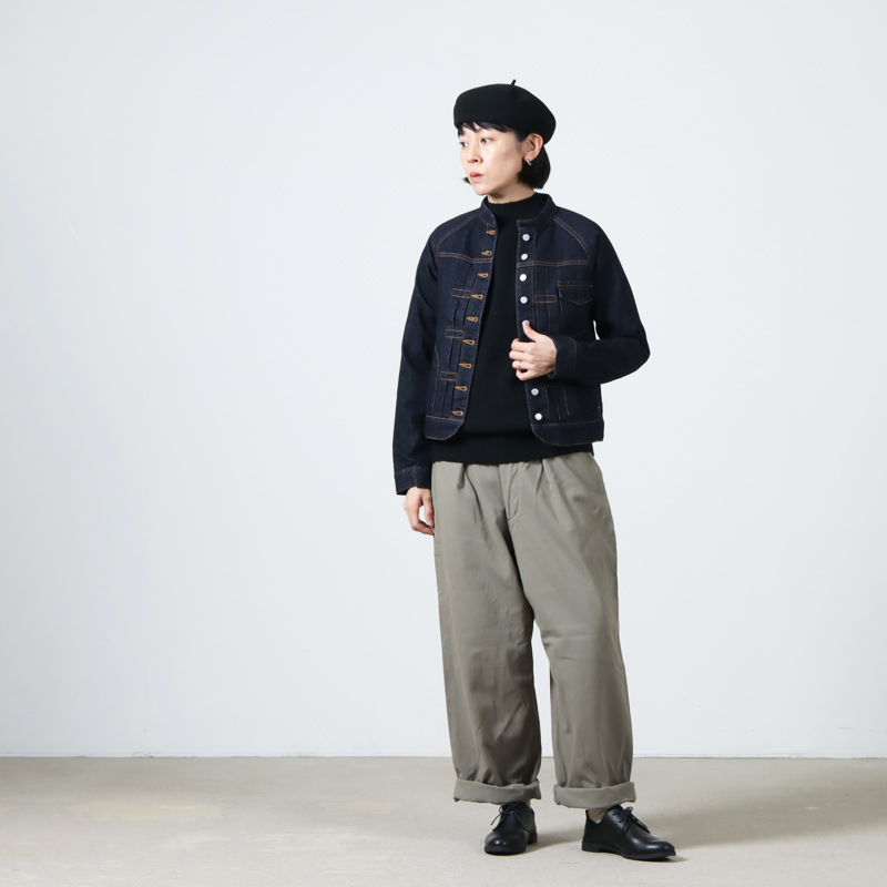 サイズは38ですsi-si-si スースースー BASIC DENIM JACKET - Gジャン