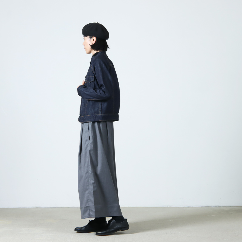 si-si-si(スースースー) ベーシックデニムジャケット ワンウォッシュ