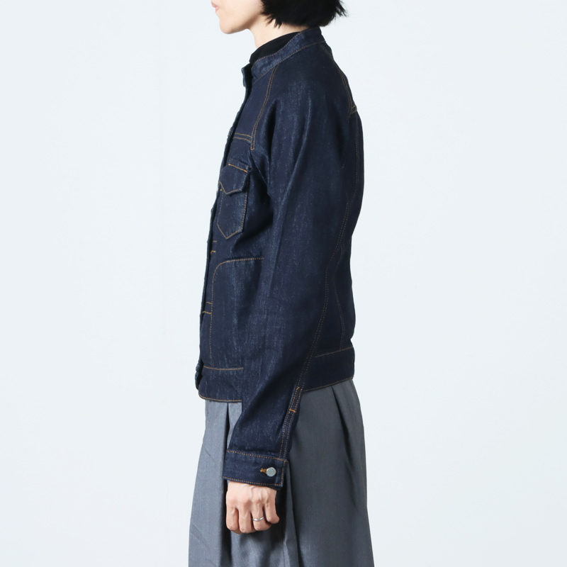 si-si-si(スースースー) ベーシックデニムジャケット ワンウォッシュ