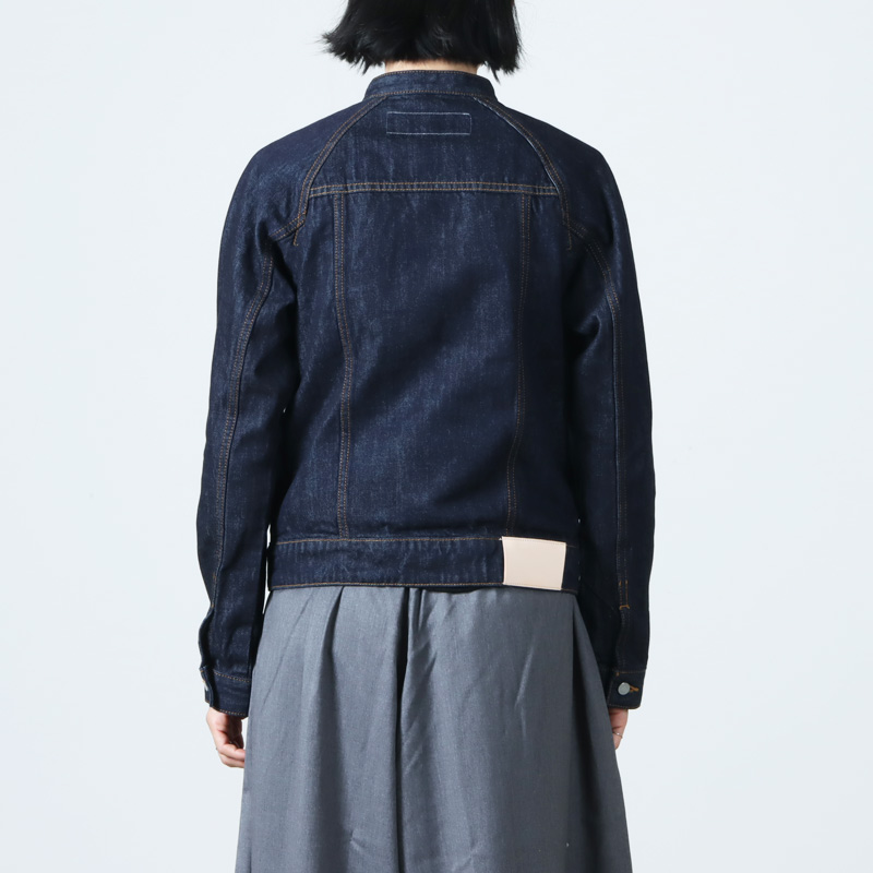 si-si-si(スースースー) ベーシックデニムジャケット ワンウォッシュ