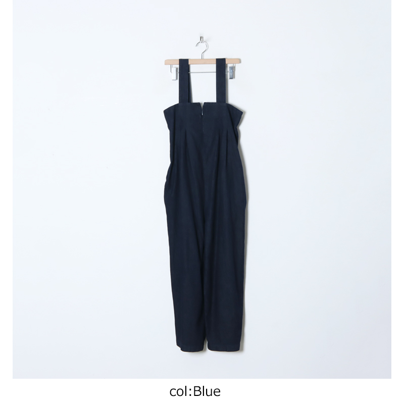 デニムオーバーオール Si Si-Si-Si スースースー デニム ワイド オーバーオール “WIDE OVERALLS