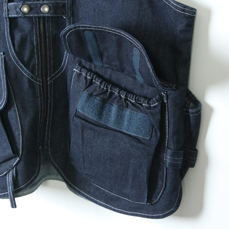 snow peak (スノーピーク) TAKIBI Denim Vest / タキビデニムベスト