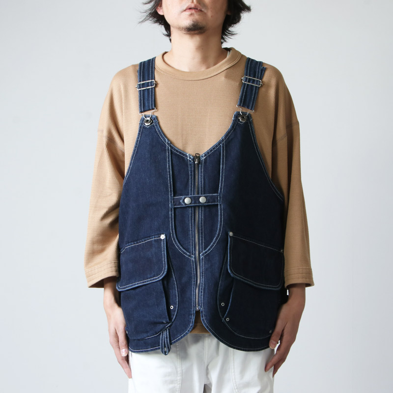 snow peak (スノーピーク) Indigo TAKIBI Vest / インディゴ タキビベスト