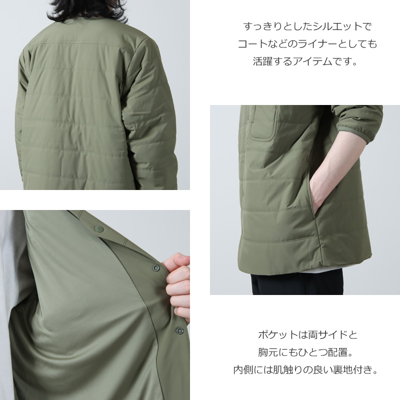 snow peak(Ρԡ) Flexible Insulated Cardigan