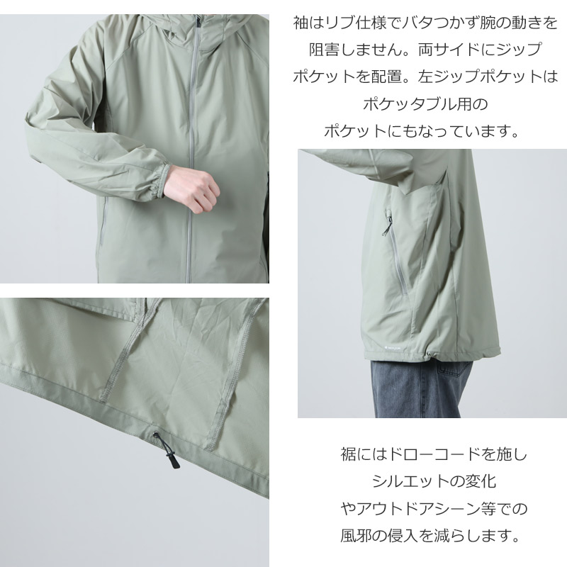 snow peak(Ρԡ) Stretch Packable Jacket