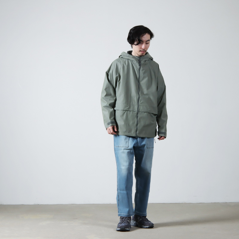 snow peak(Ρԡ) Light Mountain Cloth Zip Up Parka