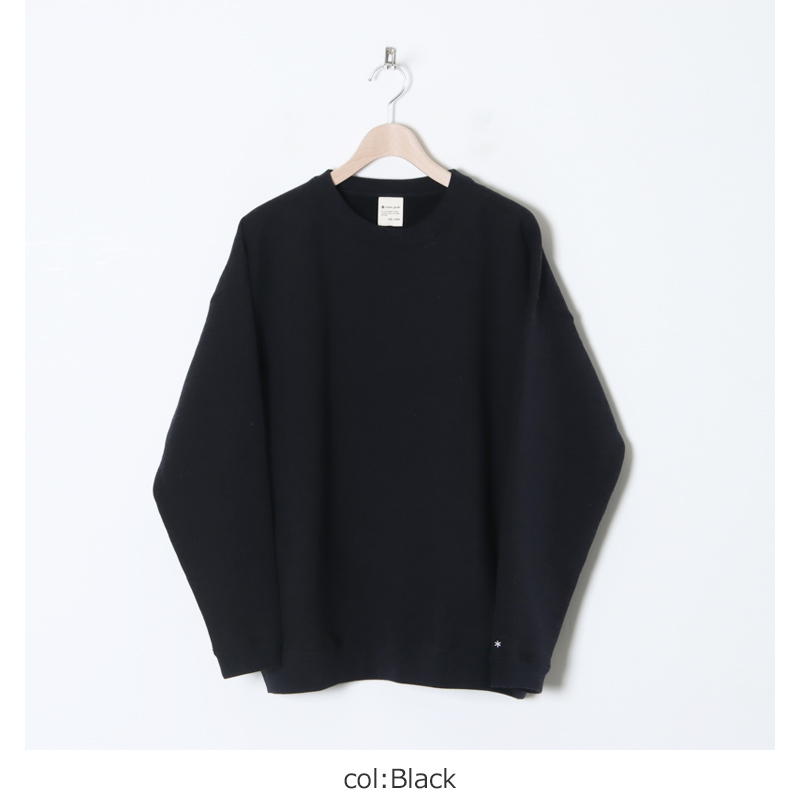 snow peak(Ρԡ) Recycled Cotton Sweat Crewneck