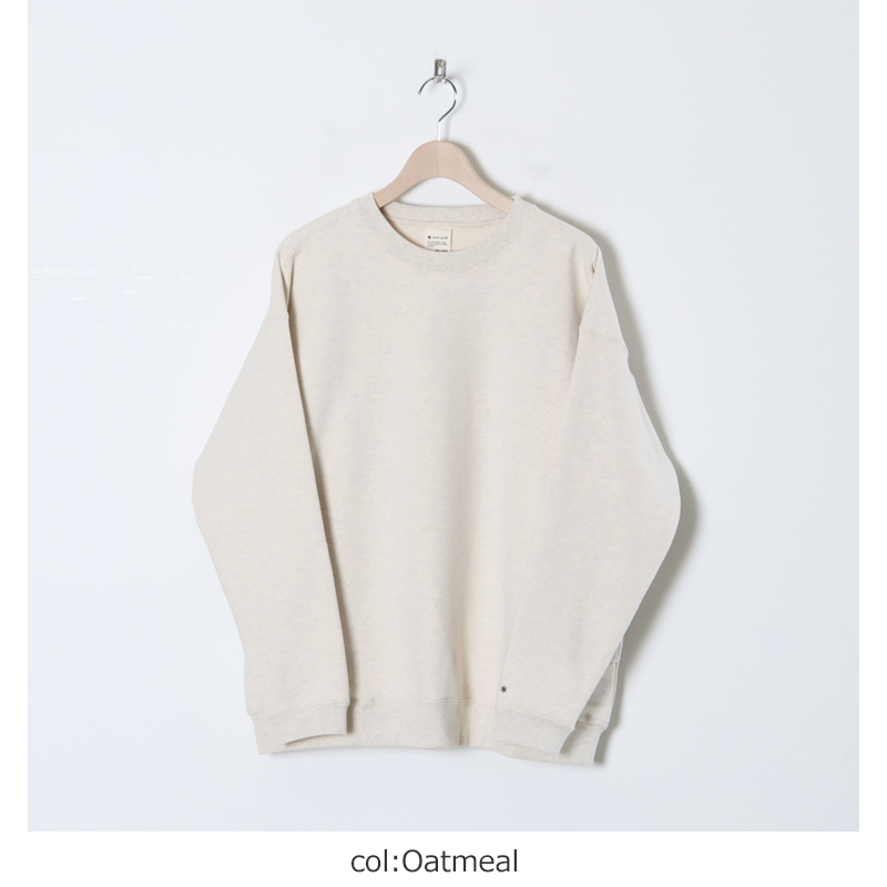 snow peak(Ρԡ) Recycled Cotton Sweat Crewneck