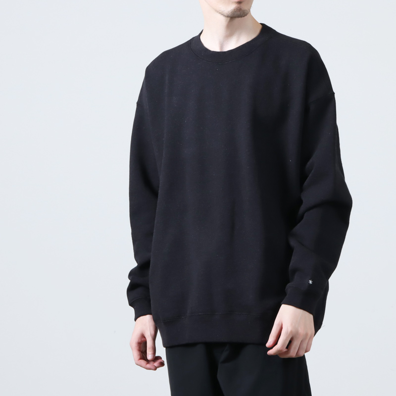 snow peak(Ρԡ) Recycled Cotton Sweat Crewneck