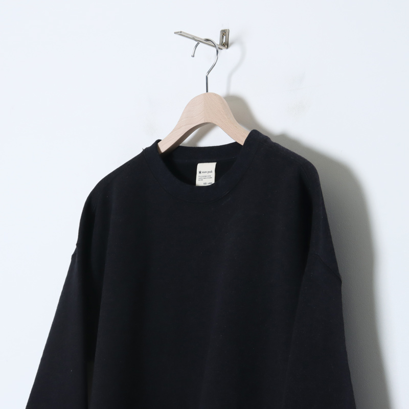 snow peak(Ρԡ) Recycled Cotton Sweat Crewneck