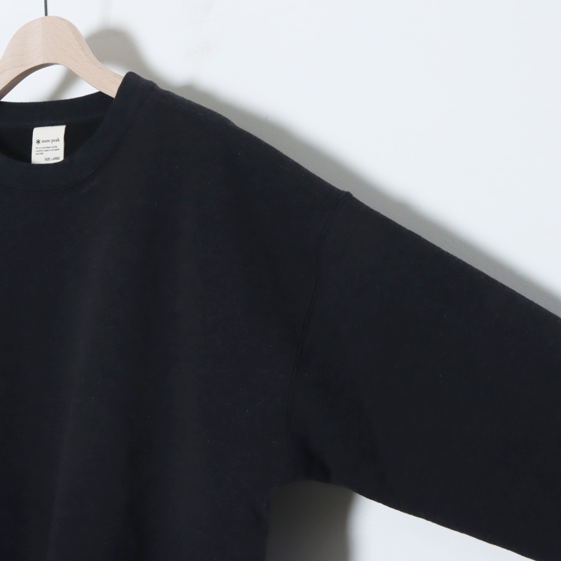 snow peak(Ρԡ) Recycled Cotton Sweat Crewneck