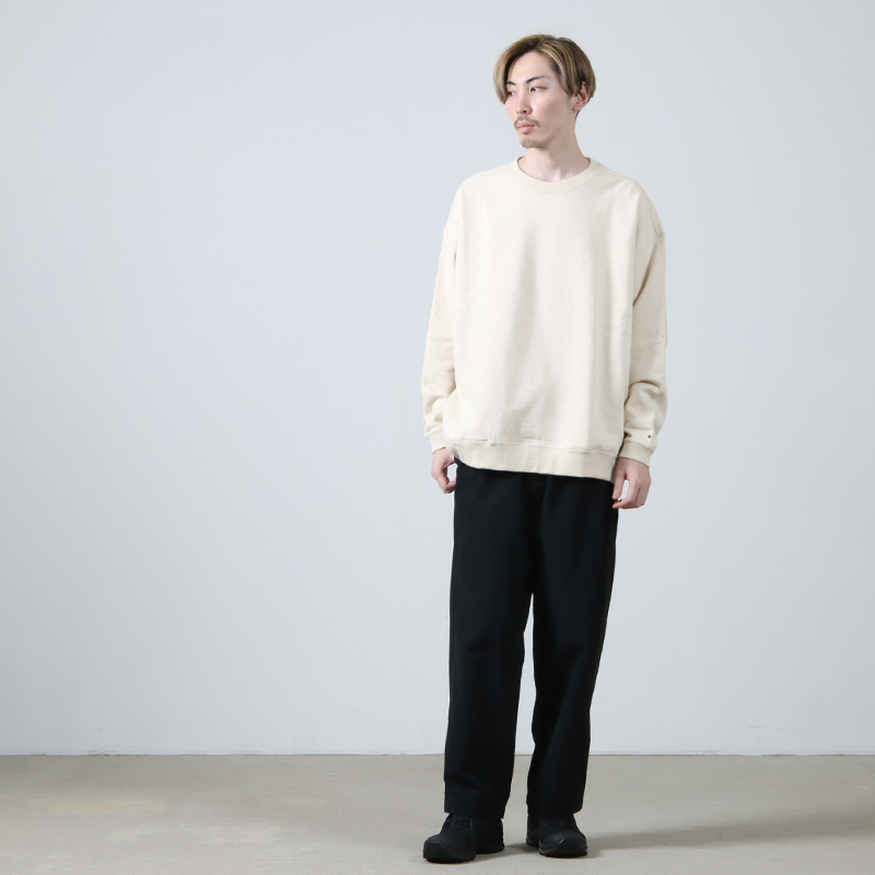 snow peak(Ρԡ) Recycled Cotton Sweat Crewneck