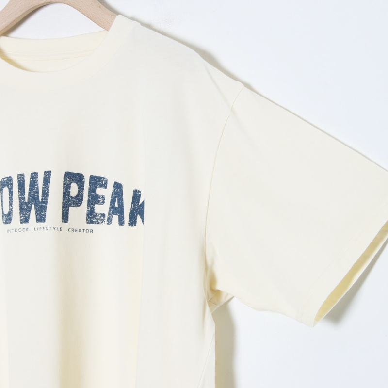 snow peak(Ρԡ) Recycled Cotton Dyed T-Shirt SP