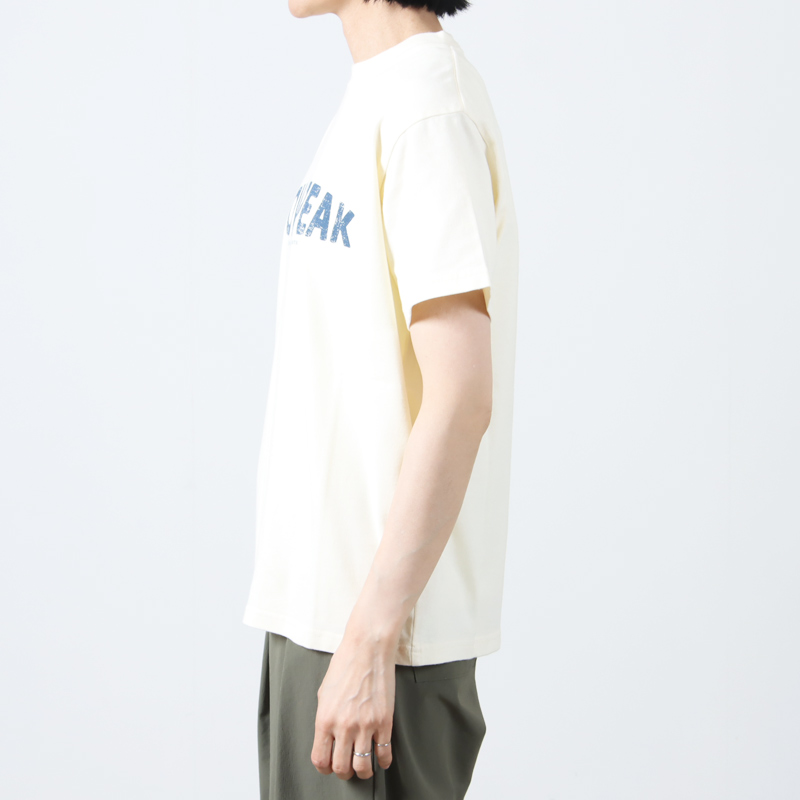 snow peak(Ρԡ) Recycled Cotton Dyed T-Shirt SP