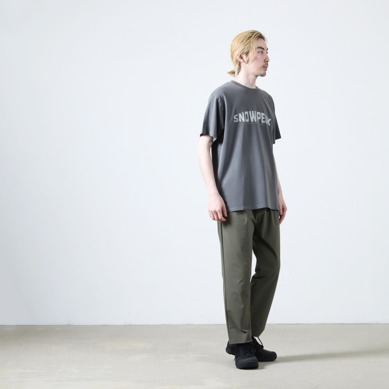 snow peak(Ρԡ) Recycled Cotton Dyed T-Shirt SP