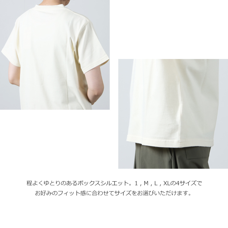 snow peak(Ρԡ) Recycled Cotton Dyed T-Shirt SP