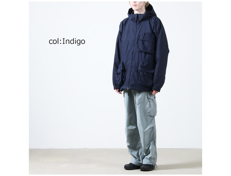 snow peak(Ρԡ) Indigo C/N Parka