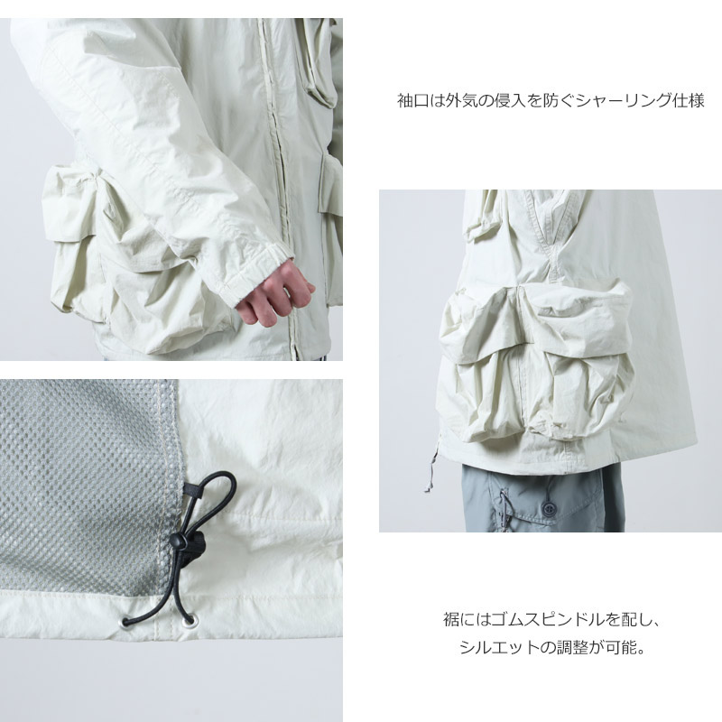 snow peak(Ρԡ) Indigo C/N Parka