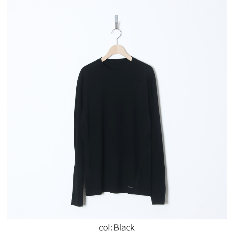 snow peak(Ρԡ) Merino Wool L/S T-Shirt