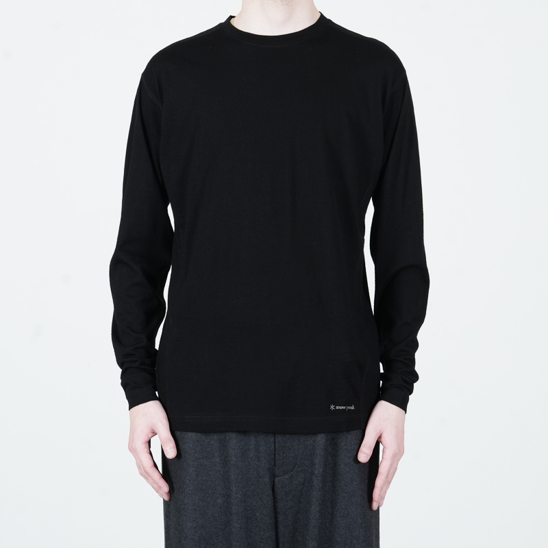 snow peak(Ρԡ) Merino Wool L/S T-Shirt
