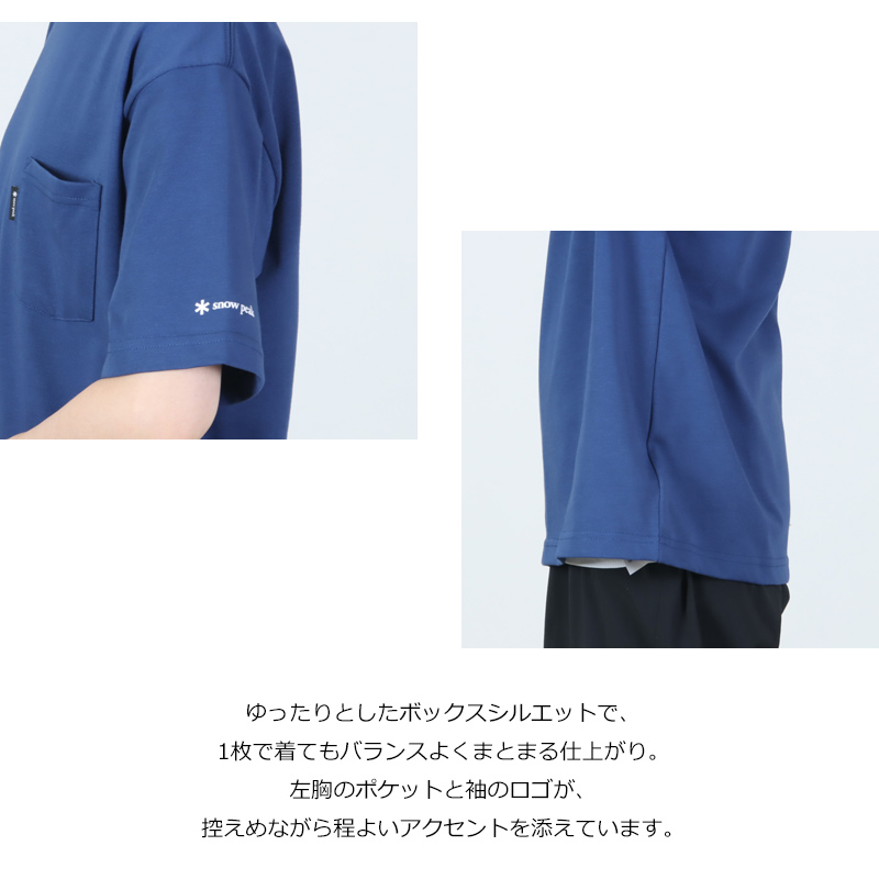 snow peak(���Ρ��ԡ���) New Standard Pocket T-Shirt