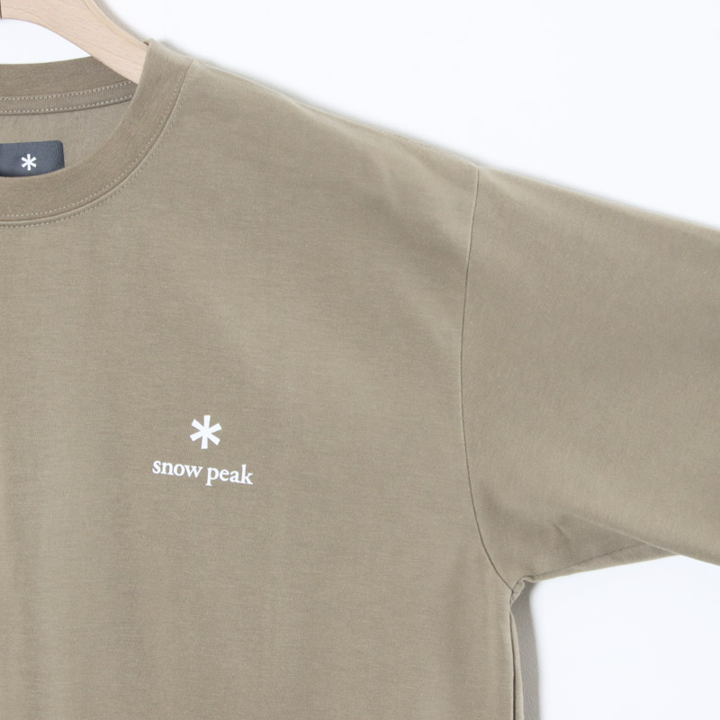 snow peak(���Ρ��ԡ���) New Standard Logo T-Shirt