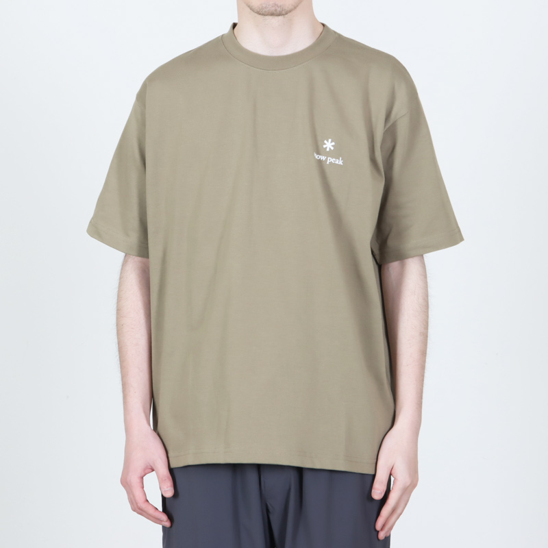 snow peak(���Ρ��ԡ���) New Standard Logo T-Shirt