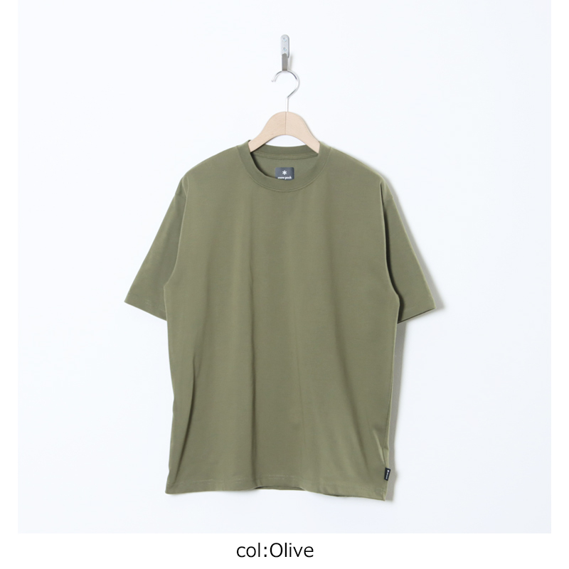 snow peak(���Ρ��ԡ���) New Standard Back Printed Logo T-Shirt