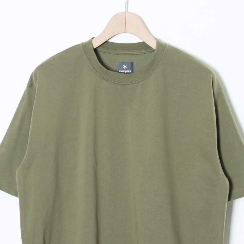 snow peak(���Ρ��ԡ���) New Standard Back Printed Logo T-Shirt