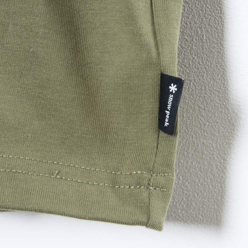 snow peak(���Ρ��ԡ���) New Standard Back Printed Logo T-Shirt