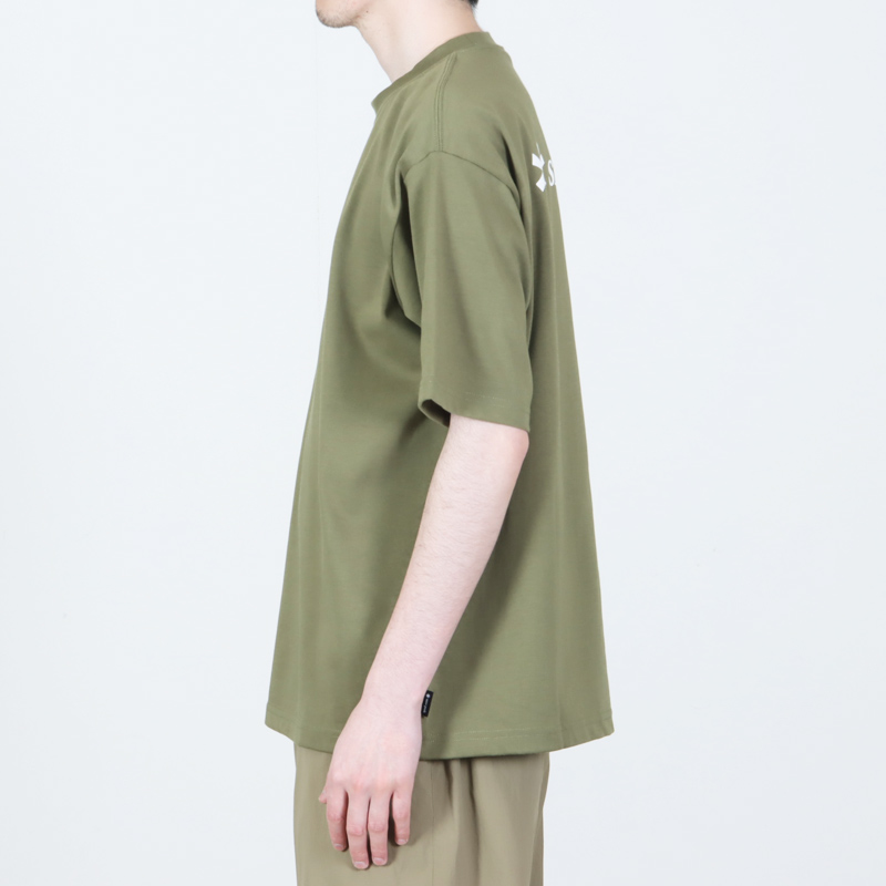 snow peak(���Ρ��ԡ���) New Standard Back Printed Logo T-Shirt