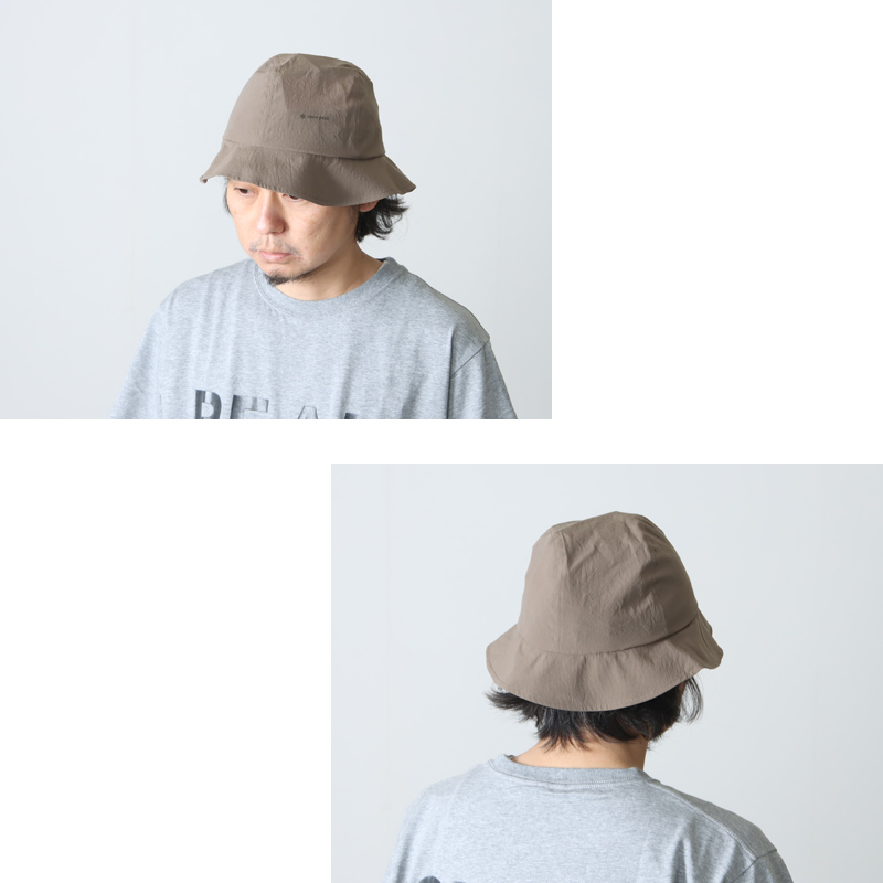 Snow peak スノーピーク Quick dry hat ブラウン - ハット