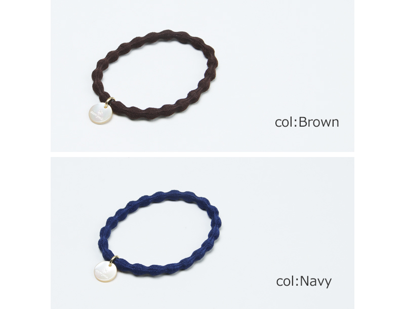 snow peak(Ρԡ) Logo-Charm Hair Tie