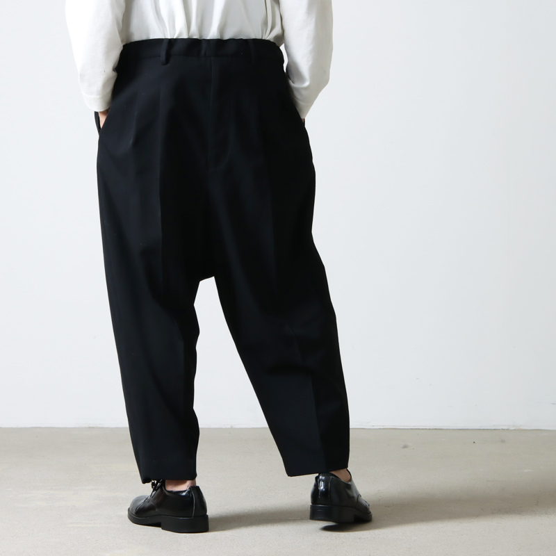 TAKAHIROMIYASHITATheSoloist.(ҥߥ䥷) reverse cropped baggy zipper pant