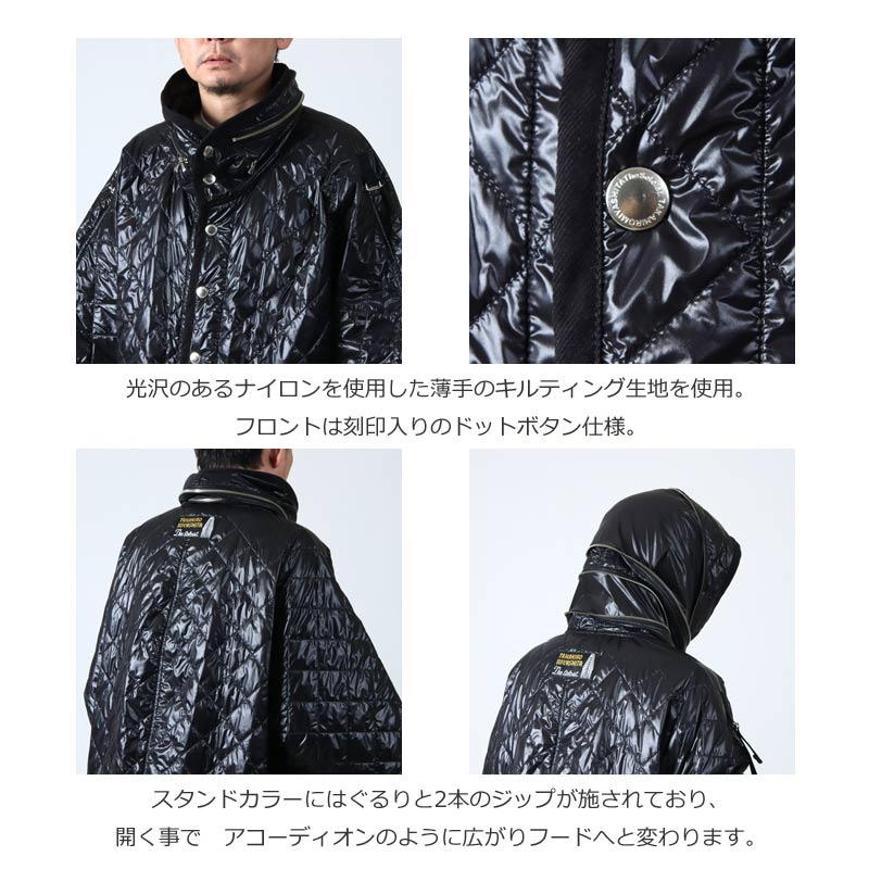 TAKAHIROMIYASHITATheSoloist.(ҥߥ䥷) accordion hood quilted queen's vest solid