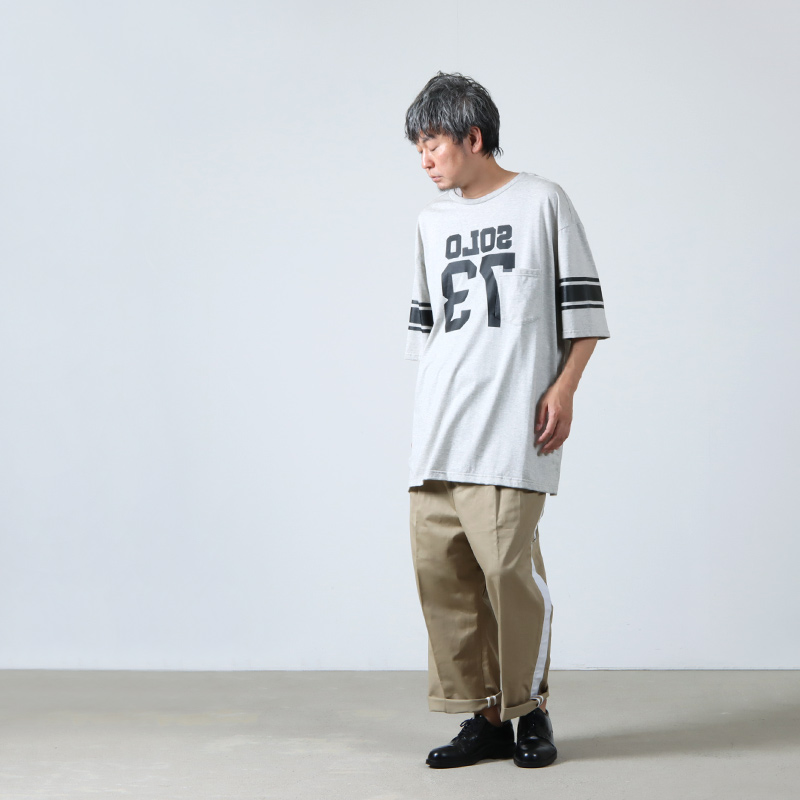 TAKAHIROMIYASHITATheSoloist.(ҥߥ䥷) SOLO73 oversized s/s pocket tee