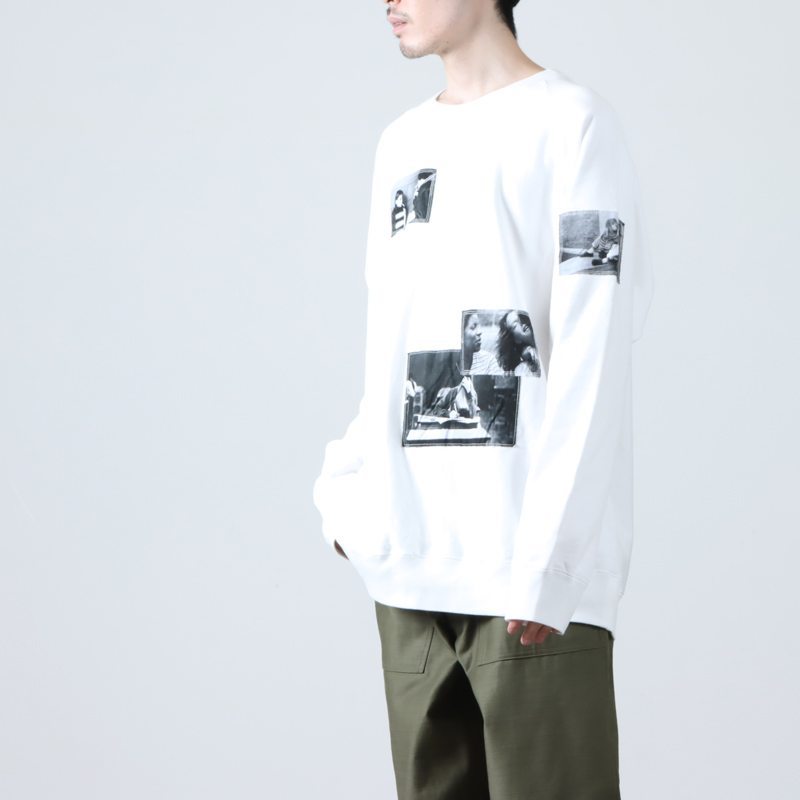 TAKAHIROMIYASHITATheSoloist.(ҥߥ䥷) oversized crew neck sweat shirt.