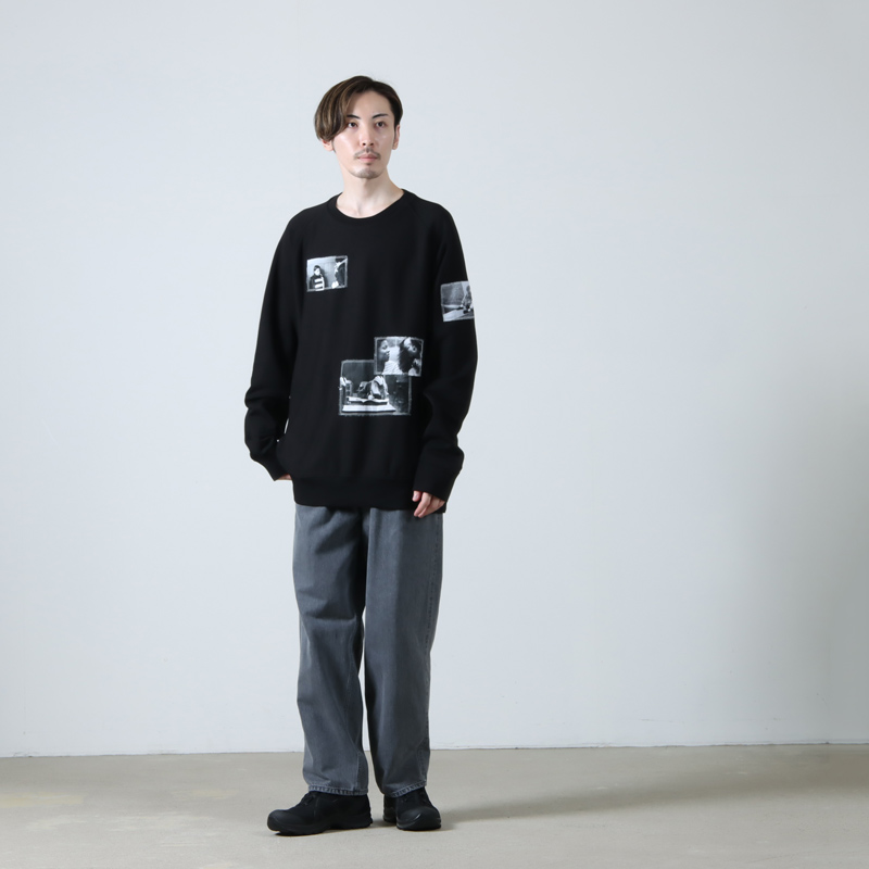 TAKAHIROMIYASHITATheSoloist.(ҥߥ䥷) oversized crew neck sweat shirt.