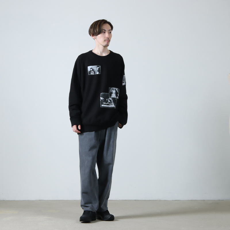 TAKAHIROMIYASHITATheSoloist.(ҥߥ䥷) oversized crew neck sweat shirt.