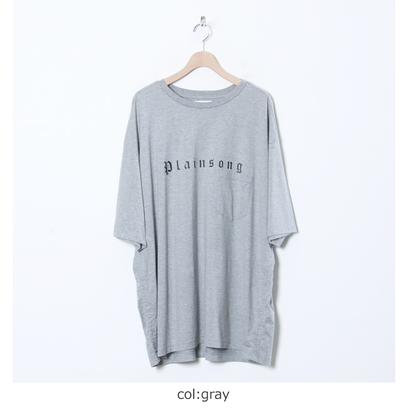TAKAHIROMIYASHITATheSoloist.(ҥߥ䥷) oversized s/s tee.plainsong