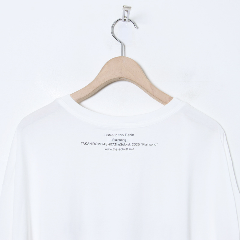 TAKAHIROMIYASHITATheSoloist.(ҥߥ䥷) oversized s/s tee.plainsong