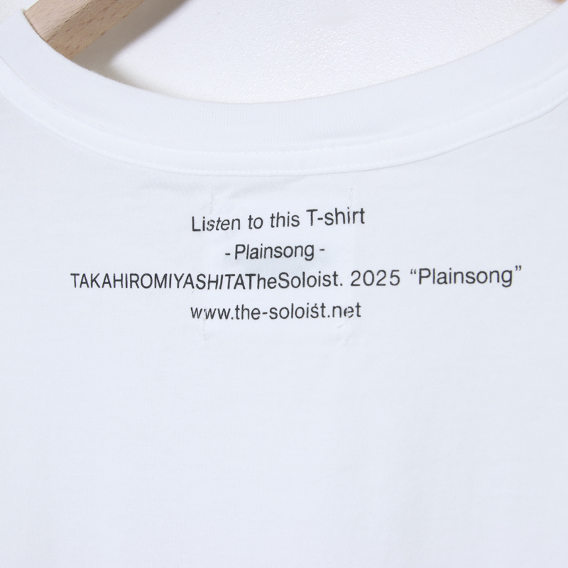 TAKAHIROMIYASHITATheSoloist.(ҥߥ䥷) oversized s/s tee.plainsong