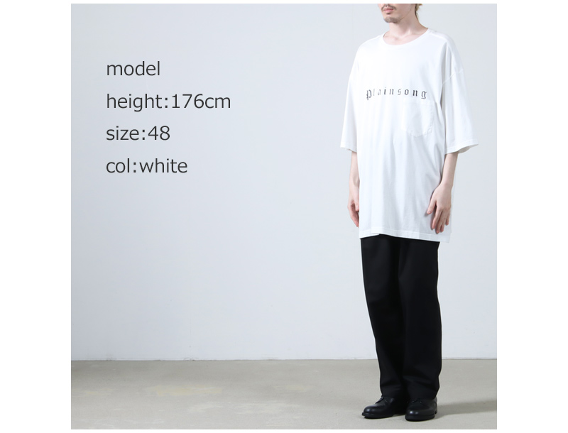 TAKAHIROMIYASHITATheSoloist.(ҥߥ䥷) oversized s/s tee.plainsong