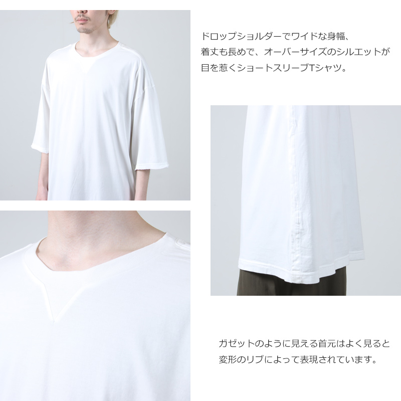 TAKAHIROMIYASHITATheSoloist.(ҥߥ䥷) oversized crew neck s/s tee.