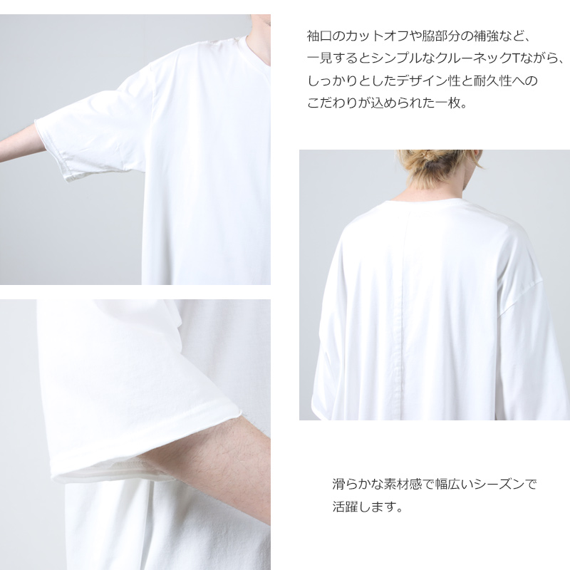 TAKAHIROMIYASHITATheSoloist.(ҥߥ䥷) oversized crew neck s/s tee.