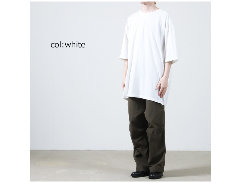 TAKAHIROMIYASHITATheSoloist.(ҥߥ䥷) oversized crew neck s/s tee.