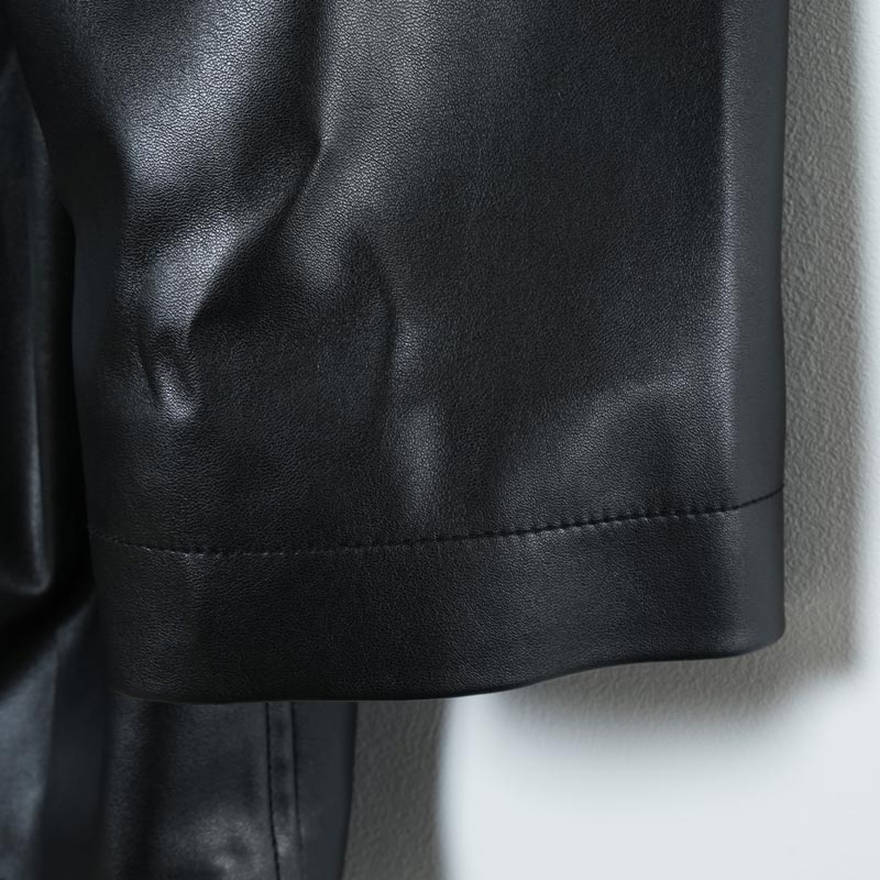 TAKAHIROMIYASHITATheSoloist.(ҥߥ䥷) faux leather sack coat.